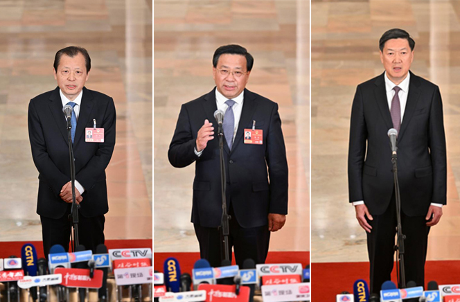 十四屆全國(guó)人大四次會(huì)議第二場(chǎng)“部長(zhǎng)通道”集中采訪活動(dòng)舉行